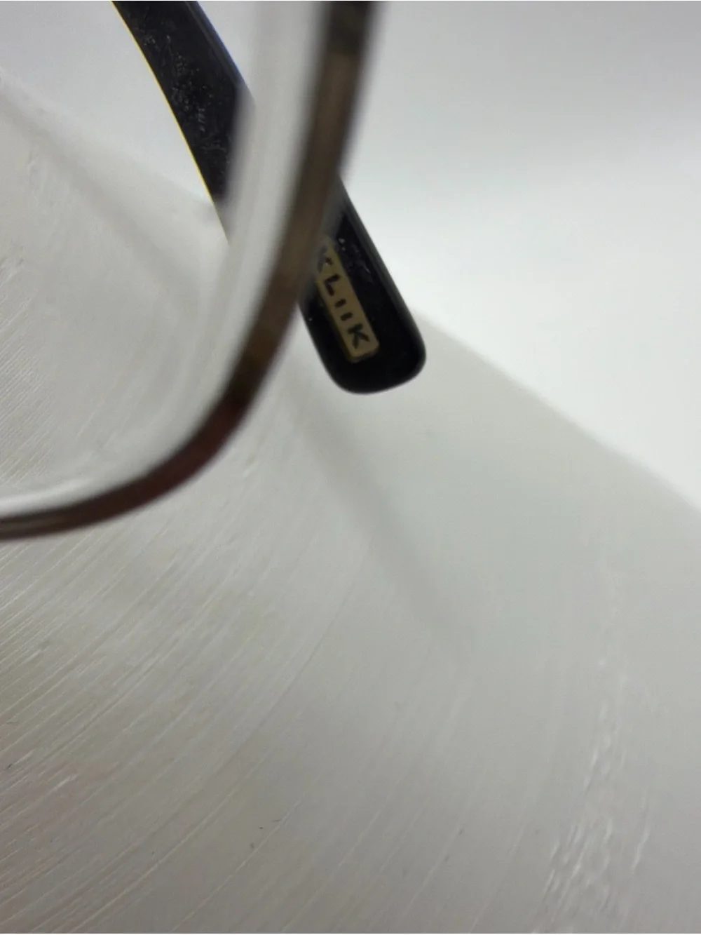 KLIIK 673 M203 45[]18 135 Gray Square Eyeglasses Frame Only Denmark With Case